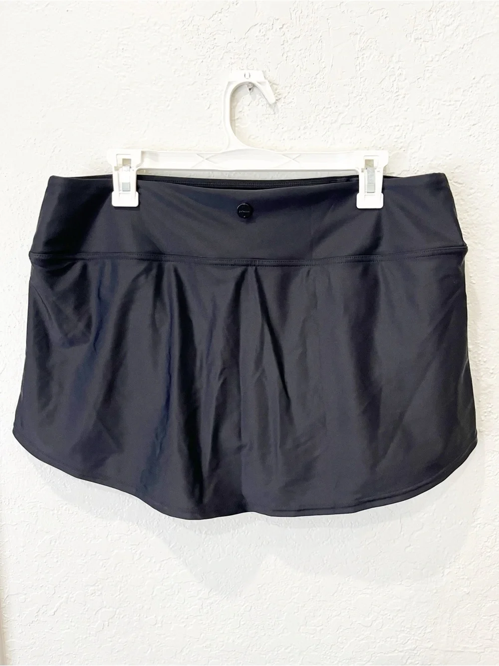 Prana Black Sakti Swim Skirt Size XL Summer Beach Pool Modest Granola Girl